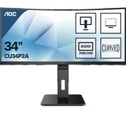 Resim AOC CU34P2A 34" 100Hz 1ms Hdmı Dp IPS QHD Monitör No Name