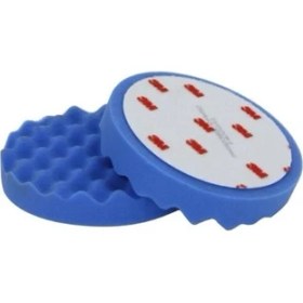 Resim 3M Hookit 50388 Tek Taraflı Sünger Sistemi Adım 3 Mavi Hare Giderici Sünger 150mm (1 Adet) 