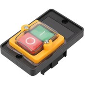 Resim Tenfowee Ac 220v/380v 10a Su Geçirmez Basma Anahtar, Otomatik Sıfırlama Ve Kendini Kilitleme Özelliği, Makine Ve Tekstil Tesislerinde Kullanım 