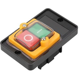 Resim Tenfowee Ac 220v/380v 10a Su Geçirmez Basma Anahtar, Otomatik Sıfırlama Ve Kendini Kilitleme Özelliği, Makine Ve Tekstil Tesislerinde Kullanım 