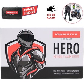 Resim Knmaster Hero Çift Yönlü Motosiklet Alarm Sistemi 