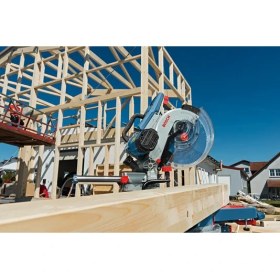 Resim Bosch Gcm 12 Sde Gönye Kesme 