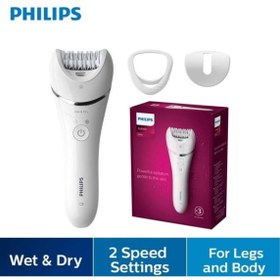 Resim Philips Double Action Teknolojisiyle En Küçük Tüyleri Bile Kusursuz Şekilde Yok Eden Epilatör 