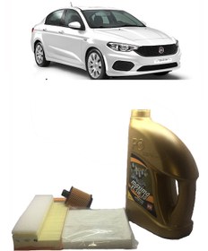 Resim Fiat Egea 1.3 Multijet Euro 5 Motor için Yağ Bakım Seti N11.5266 