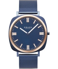 Resim Obaku Denmark Obaku Denmak V296gxslml Erkek Kol Saati 
