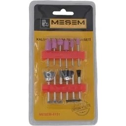 Resim Hobibahçem® 12LI Kalıpçı Taşlama Uçları Seti Tel Fırça Gravür Uçları Seti 