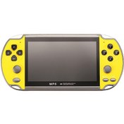 Resim Springsun 4.3 İnç Hd Ekranlı 8gb Bellekli X7 Retro El Oyun Konsolu - 8 Emülatör, 1000+ Oyun, Tf Kart Desteği, Av Çıkışı, Sarı 