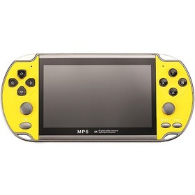Resim Springsun 4.3 İnç Hd Ekranlı 8gb Bellekli X7 Retro El Oyun Konsolu - 8 Emülatör, 1000+ Oyun, Tf Kart Desteği, Av Çıkışı, Sarı 