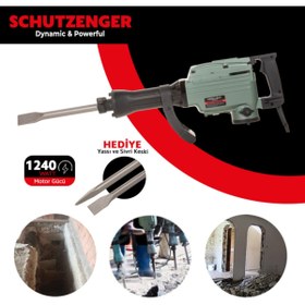 Resim SCHUTZENGER 16 Kg 1400 Watt Sds Max Kırıcı Hilti Matkap Kırıcı Hilti Z1g-zt-65 65 Mm Hilti 