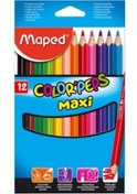 Resim Maped Color Pep's Maxi 12'Li Kuru Boya 834010Zv 