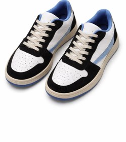 Resim AEROFLEX EasyFit Sneaker - Günlük Spor Mavi Ayakkabı, Kolay Giyilebilir Tasarım, Hafif ve Konforlu Cırtlı 