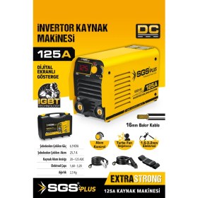 Resim Askaynak SGS5155 Invertör Kaynak Makinası 125 Amper Akım Korumalı 