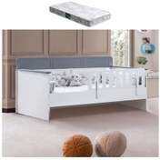 Resim Karyola, Mira Montessori Karyola - Antrasit + 1 Adet Comfort Yatak 