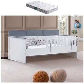 Resim Karyola, Mira Montessori Karyola - Antrasit + 1 Adet Comfort Yatak 