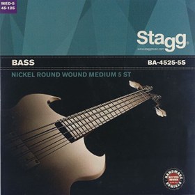 Resim Stagg Bas Gitar Teli 5 Telli BA−4525−5S 