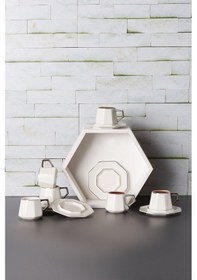 Resim Karaca Zeher 6 Kişilik Kahve Fincanı Takımı 90 ml 