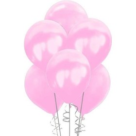 Resim Nedi Balon Düz Renk Pembe 100 LÜ PM-72019 