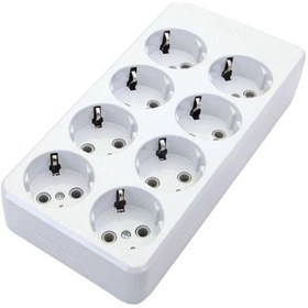 Resim De-pa 8'li Topraklı Grup Priz Kablosuz 980100 