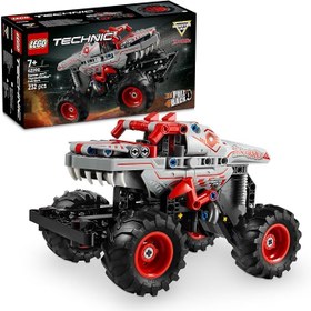 Resim LEGO Technic Monster Jam ThunderROARu Çek-Bırak Oyuncak Kamyon - Yaratıcı Oyunları Seven 7 Yaş ve Üzeri Erkek ve Kız Çocukları için Araç Yapım Seti, Hediye Fikri 42200 (232 Parça) 