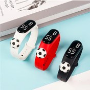 Resim 3 Adet Çocuklar Için LED Futbol Topu Kol Saatleri, Spor Dijital Ekran, Silikon Kayış, Işık Yayan, Pille Çalışan, Şarj Edilemeyen, Elektronik Hareketli, 3-14 Yaş Arası Erkek ve Kız Çocuklar İçin 