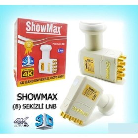 Resim Shomax Full Hd 4K 8Li Lnb 