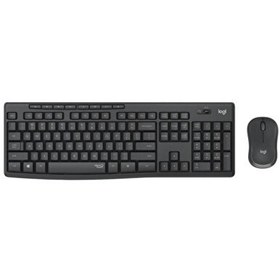 Resim Logitech MK295 920-009804 Kablosuz Türkçe Siyah Klavye Mouse Seti 