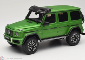 Resim 1:18 Almost Real 2023 Mercedes Benz G Class G63 AMG W463 Hell Magno Green 