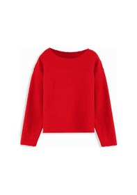 Resim Denokids Crop Top Kız C Ocuk Kırmızı Sweatshirt Çok Renkli 