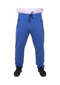 Resim Moc Grande Mocgrande Büyük Beden Classic Eşofman Altı Fermuarlı Cep 22500 Saks-Saks Saks Mavi 