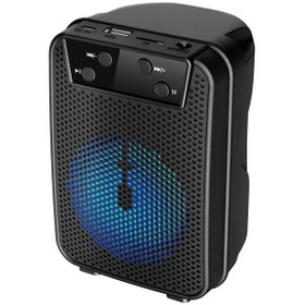 Resim Global Torima GTS-1345 Rgb Ledli Bluetooth Hoparlör Usb-Tf-Fm Radyo 