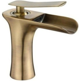 Resim Antik Şelale Akışlı Lavabo Bataryası 