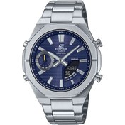 Resim Casio Edifice Ecb-s10d-2adf Telefon Bluetooth Bağlantılı Metalik 