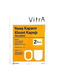 Resim VitrA Universal 1 Nuvoplast Soft Klozet Kapağı 109-003-009 