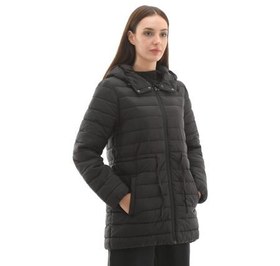 Resim Skechers W Light Weight Quilted Jacket Kadın Mont Siyah 