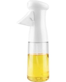 Resim Ams Net Çok Amaçlı Cam Şişe Püskürtmeli Dağıtıcı Yağdanlık Limonluk Sirke Sosluk Spreyi Beyaz Şeffaf 