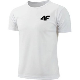 Resim Snapbuyerkek Egzersiz T-shirt Yüksek Kaliteli Nefes Alabilen Maraton Gym Fitness Teeswhıte WHITE 