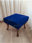 Resim Ayak Ucu Kapı Önü Antre Düz Bench Puf Ceviz Ayak Laci 