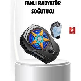 Resim Ethab Ticaret Oyun Telefonu Soğutucu Fan - Sessiz ve Kompakt Mobil Soğutma Cihazı - GL002V-7MNAB3 