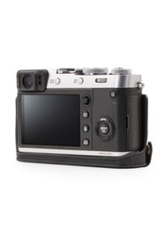 Resim MegaGear Fujifilm X100f Tek Dip Hakiki Deri Fotoğraf Makinesi Kılıfı 
