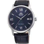 Resim Orient RA-AC0F11L30B Otomatik Deri Siyah Lacivert Kadran Safir Cam 42 mm Erkek Kol Saati 