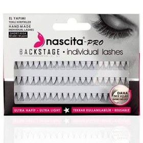 Resim Nascita Pro Backstage Collection Takma Kirpik Daha İnce Uçlar No:102 