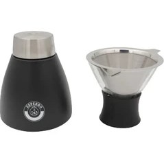 Resim Asobu Paslanmaz Çelik Siyah Kahve Demleme Seti, Pour Over - Po300 