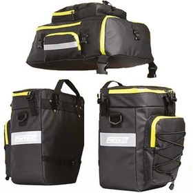 Resim Forte Gt Xbyc 889 75L Su Geçirmez Heybe Siyah-Yeşil Siyah - Yeşil 