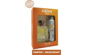 Resim EXTORY Ocra Erkek Parfüm Seti 100 ml EDT + 150 ml Deodorant 