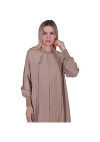 Resim İnvee Bebe Biyeli Elbise Camel 6936 Camel 