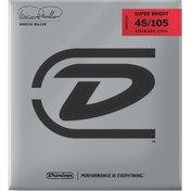 Resim Jim Dunlop DBMMS45105 Marcus Miller Super Bright Bas Gitar Teli (45-105) 