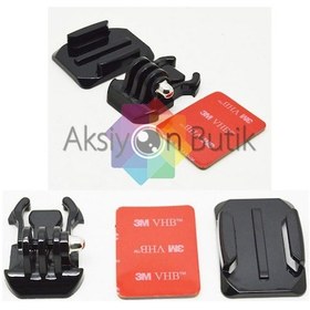 Resim Sjcam. Xiaomi Yi. Eken. Soocoo. Gopro Uyumlu Oval Kask Bağlantı A Çok Renkli 