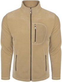 Resim Ghassy Co. Erkek Pro Rüzgar Geçirmez 5 Cepli Outdoor Tam Fermuarlı Polar Ceket 