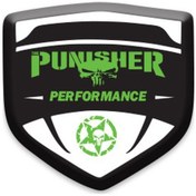 Resim Punısher 3d Damla 2 Li Oto Sticker Logo 08 