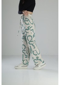 Resim Cocopelli Yes İl Etnik Desenli Baggy Pantolon Coc1848 Desenli 